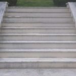 Kalksteinstufen vorher