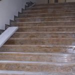 Naturstein Klebereste vorher